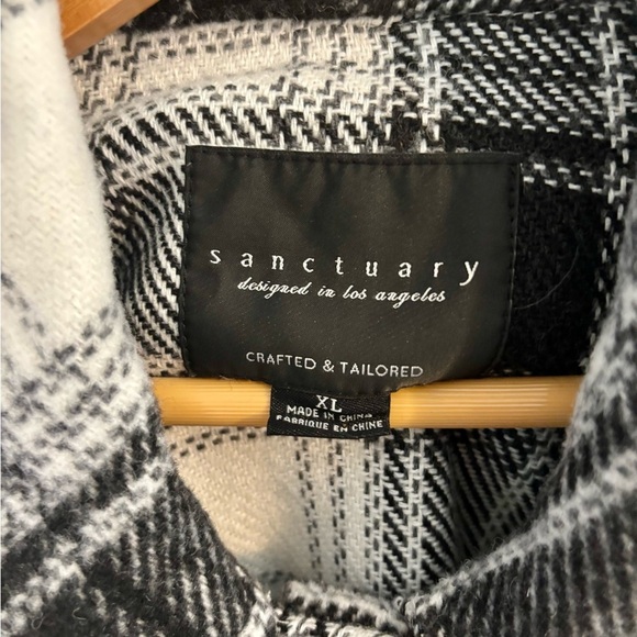 Sanctuary Black and White Blazer - Picture 2 of 5